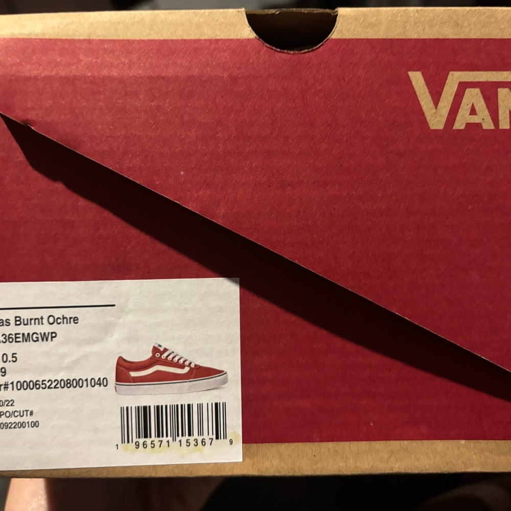 Vans Men's Burnt Ochre Sneakers